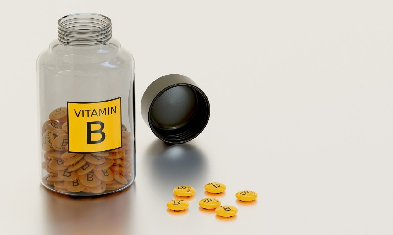 Imagem de vários comprimidos de vitamina B